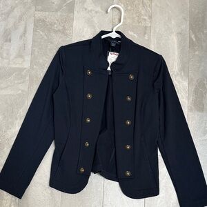 Tommy Hilfiger Navy Blazer with Gold Buttons